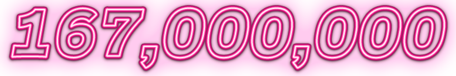 167,000,000